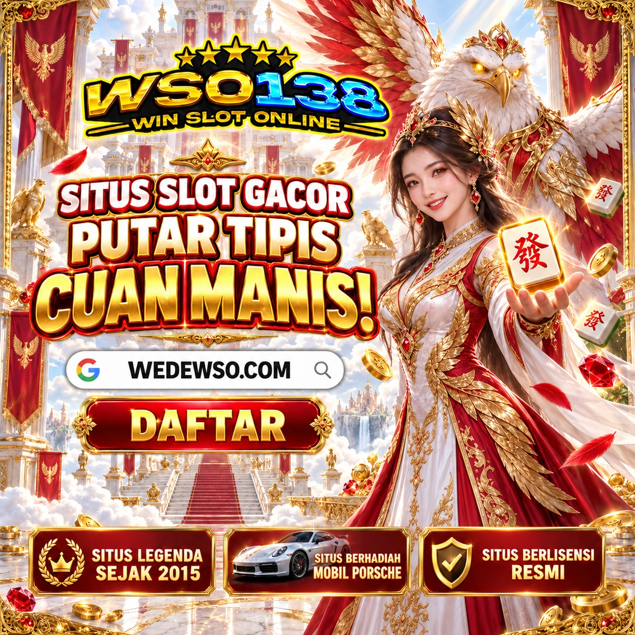 WSO138: Link Situs Slotgacor Online Gampang Maxwin di Game Rcktman